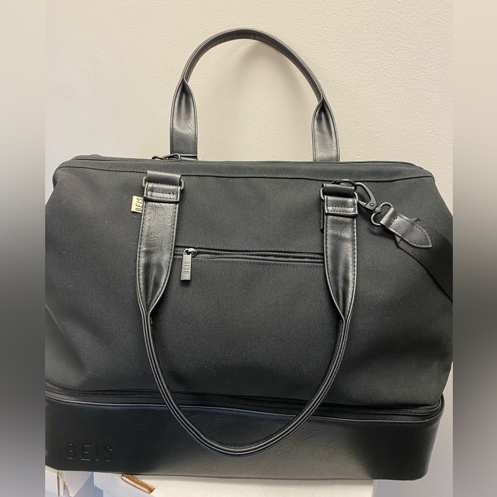 BEIS Weekender Bag (Black)